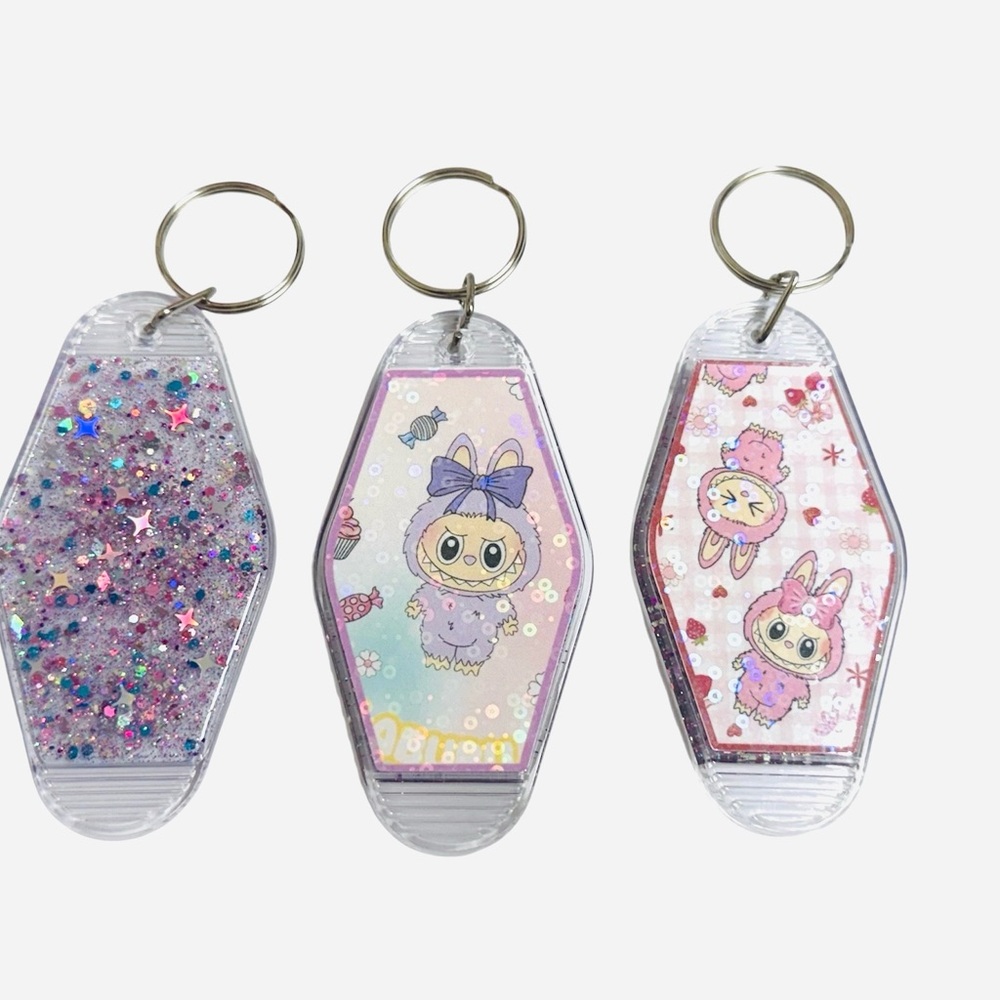 Art Labubu Keychains - Multicolor - Picture 2 of 2